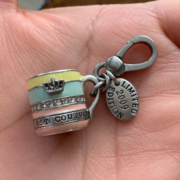 Rare Juicy Couture 2009 Limited Edition Hot Chocolate Charm EUC